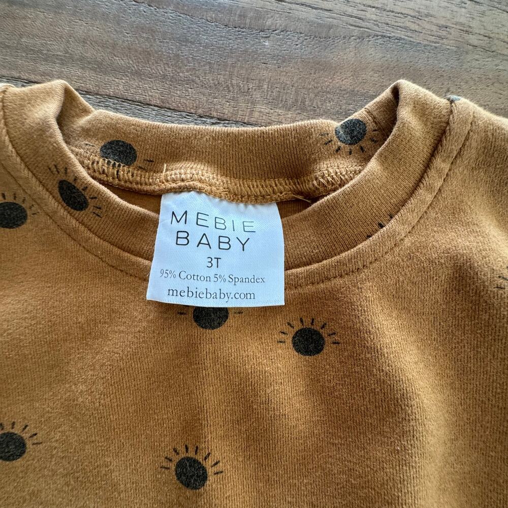 Mebie Baby Toddler Pajamas - Size 3T - Picture 2 of 4